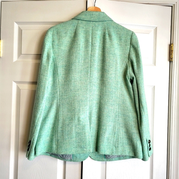 Talbots mint wool jacket size 12 - Picture 6 of 7